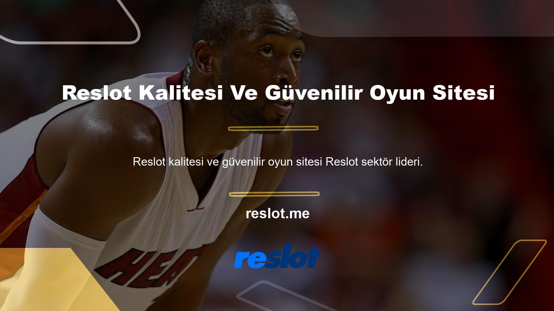 Reslot oyun endüstrisindeki en büyük isimlerden biridir ve premium markalar geride